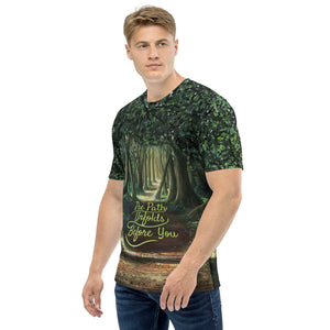 Path Unfolds Before You Men's T-shirt